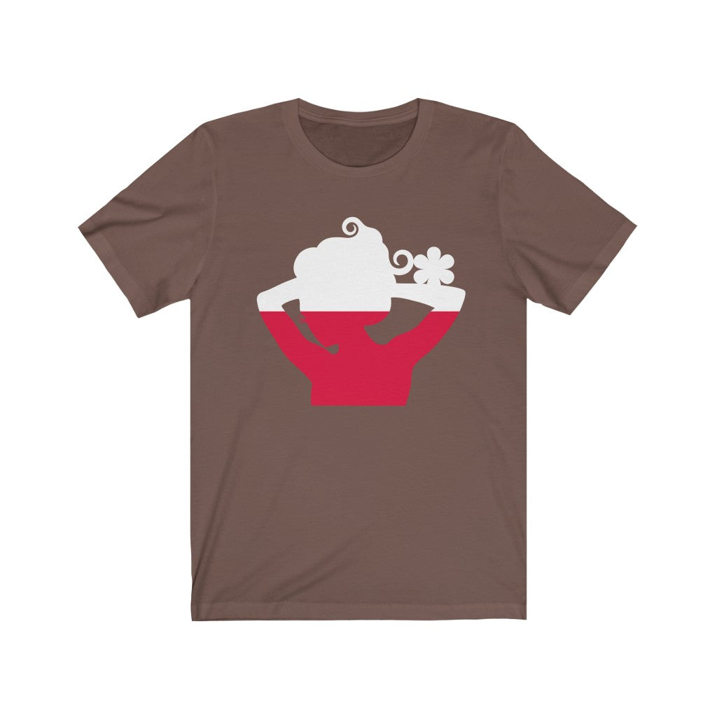 Poland Lady Flag Premium Tee - Unisex