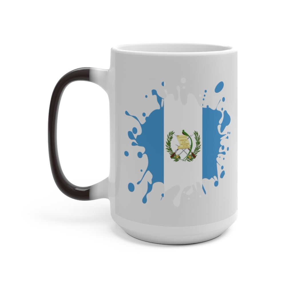 Guatemala Splat Color Changing Mug