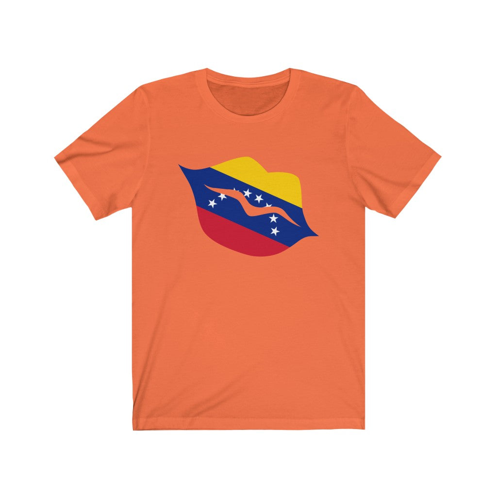 Venezuela Lips Flag Premium Tee - Unisex