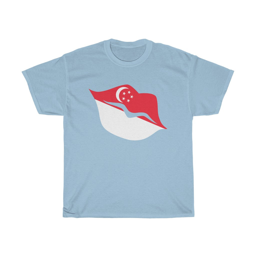 Singapore Lips Flag Standard Tee - Unisex