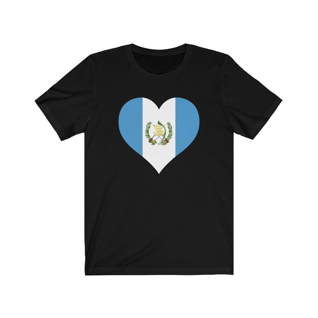 Guatemala  Heart Flag Premium Tee - Unisex