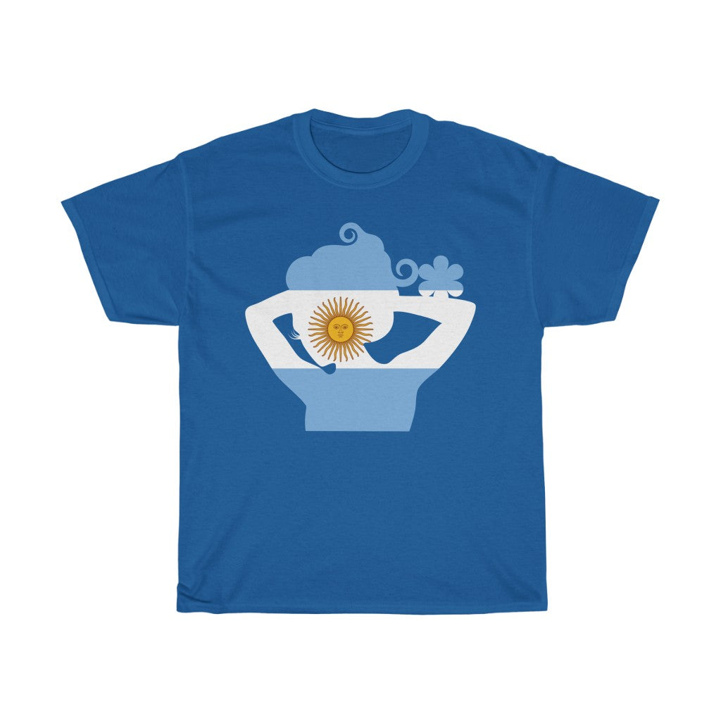 Argentina Lady Flag Standard Tee - Unisex