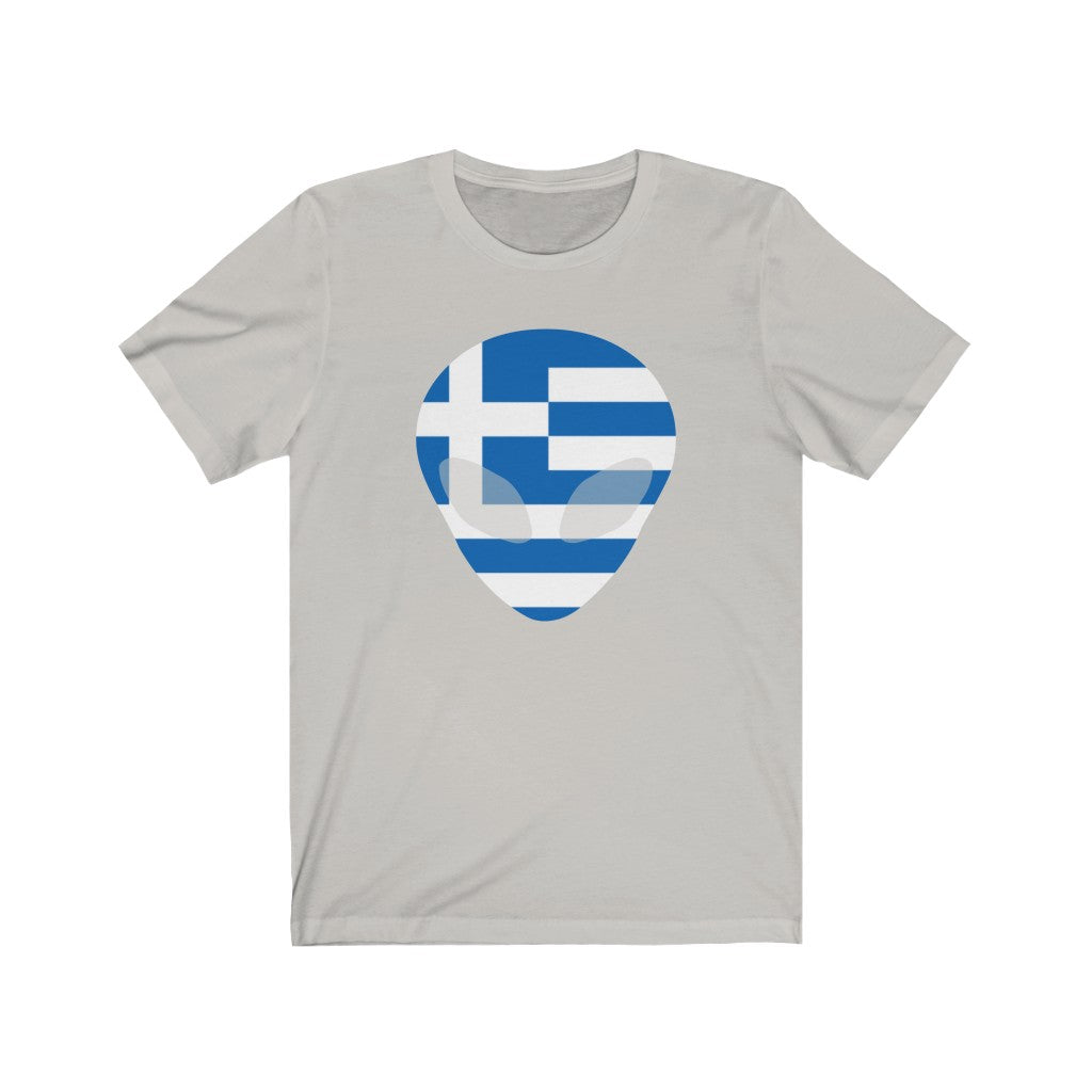 Greece Alien Flag Premium Tee - Unisex