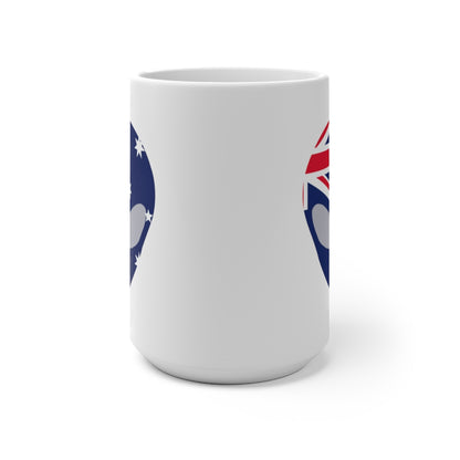 Australia Alien Color Changing Mug