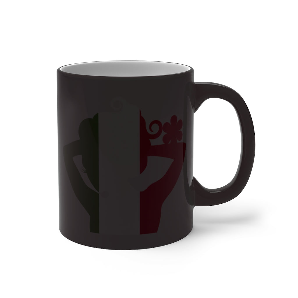Italy Lady Color Changing Mug