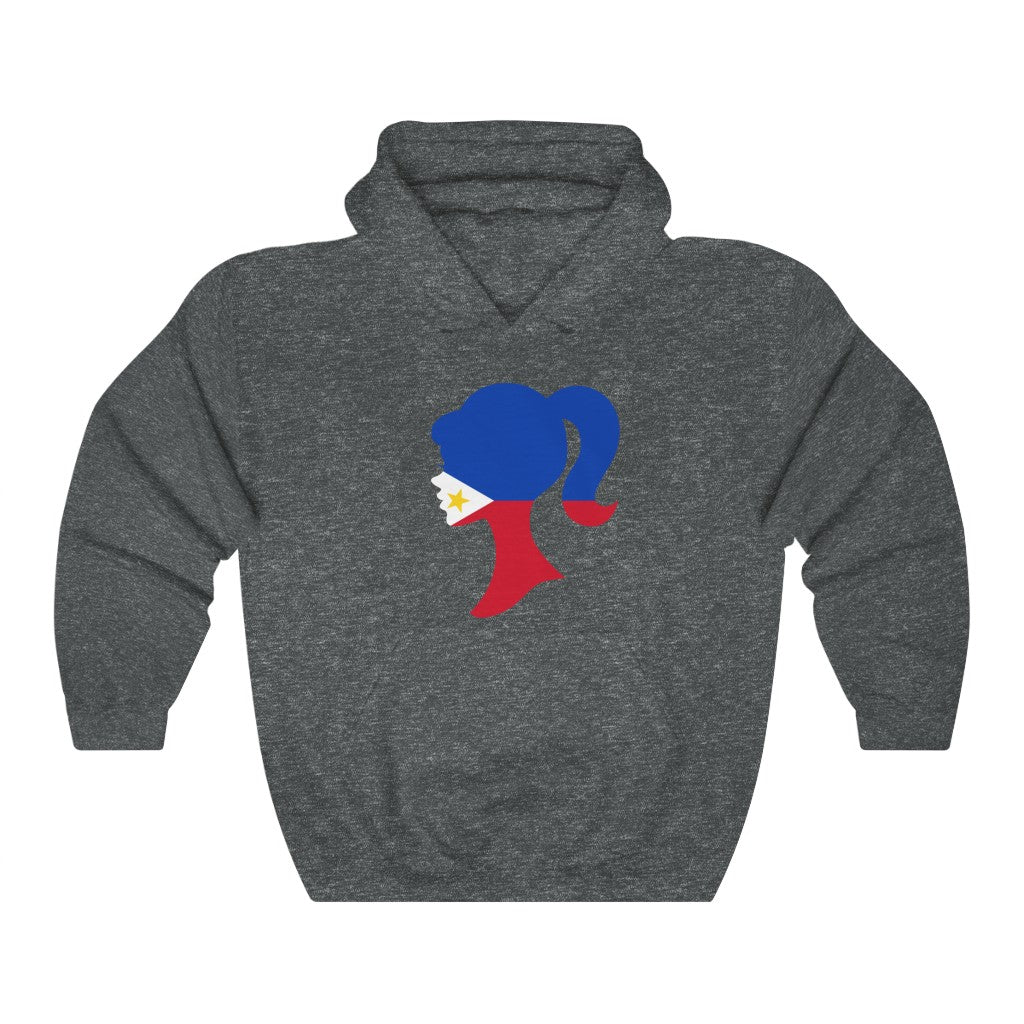 Philippines Girl Flag Hoodie Sweatshirt - Unisex