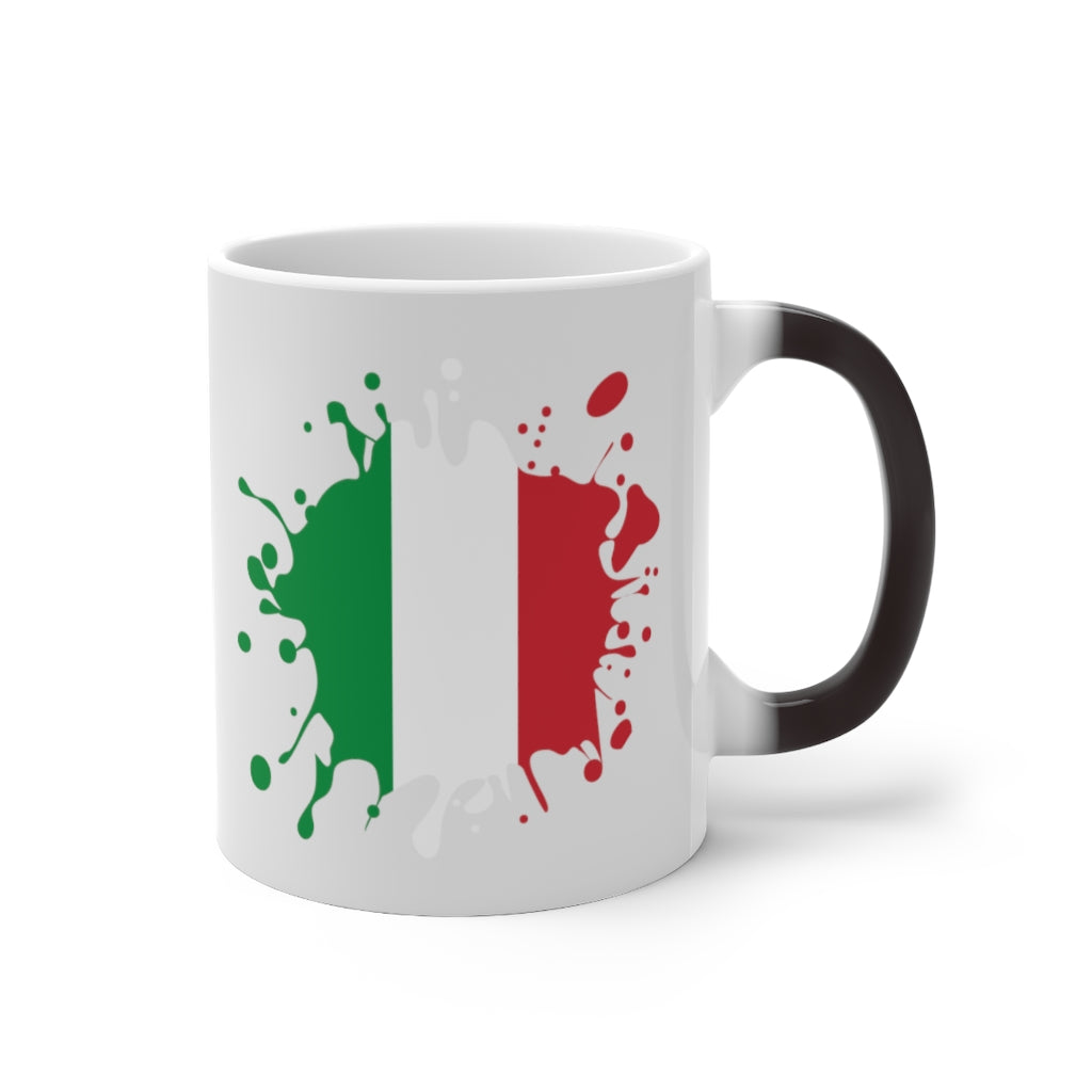 Italy Splat Color Changing Mug