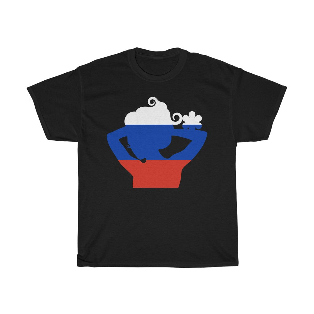 Russia Lady Flag Standard Tee - Unisex