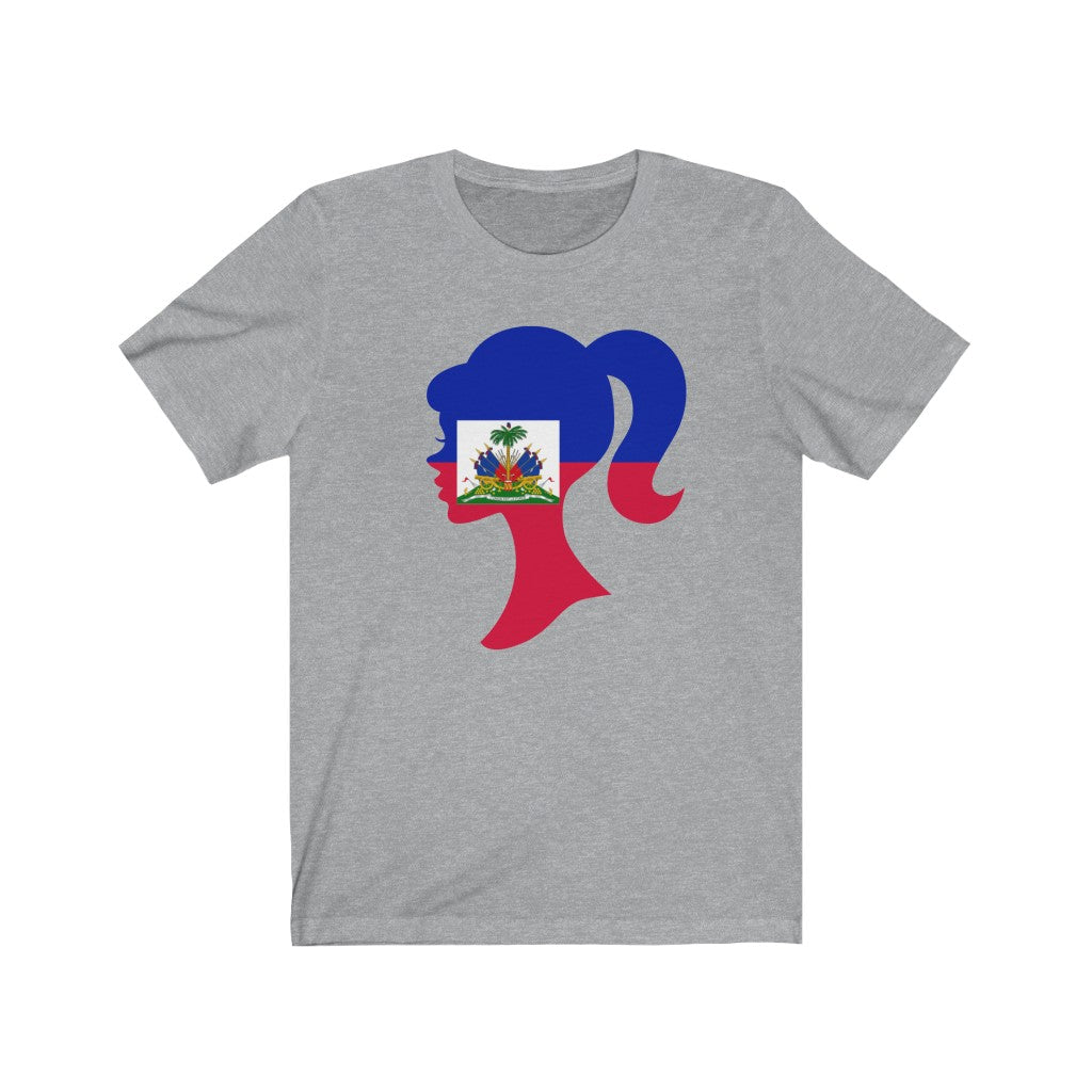 Haiti Girl Flag Premium Tee - Unisex