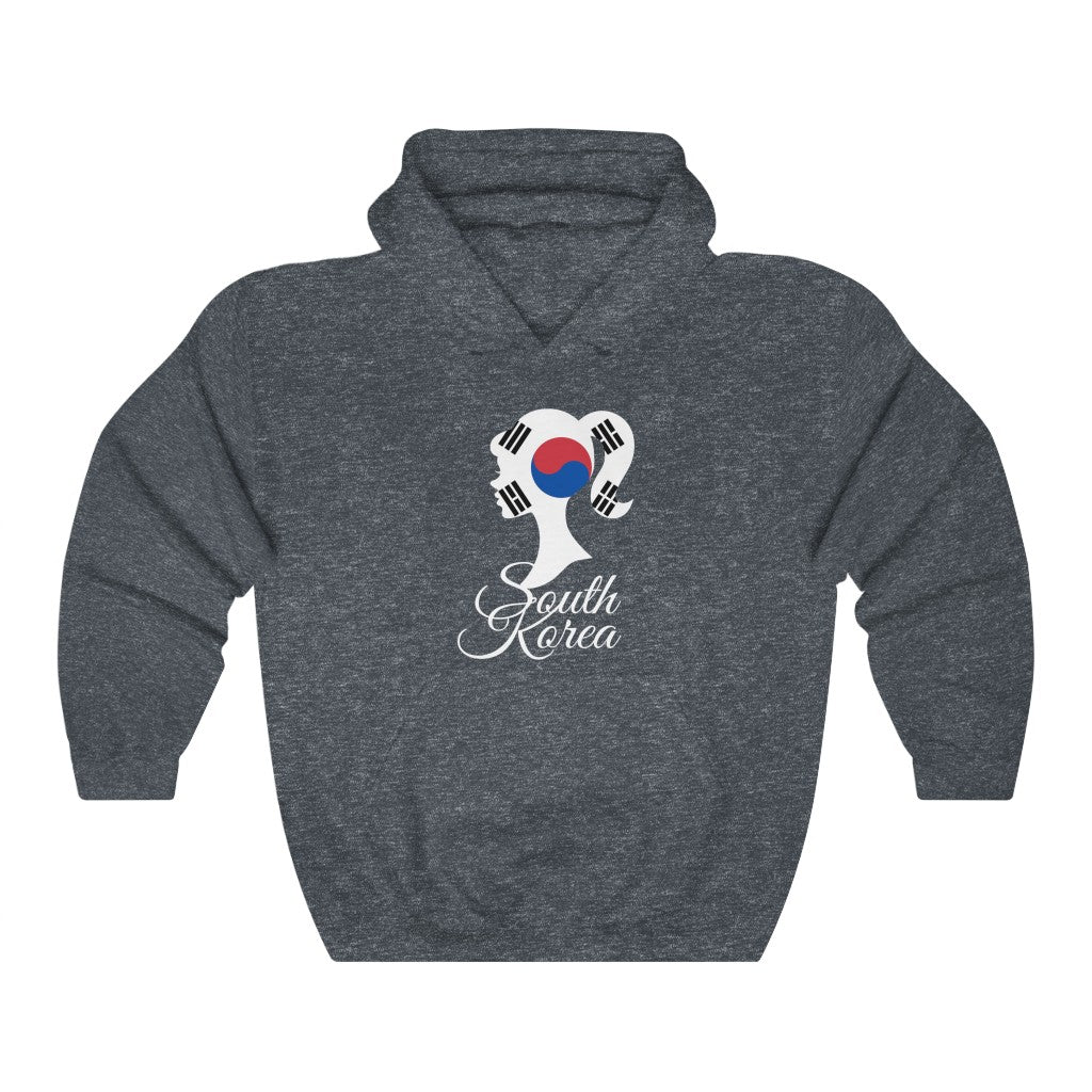 South Korea Girl Flag Hoodie Sweatshirt 2 - Unisex