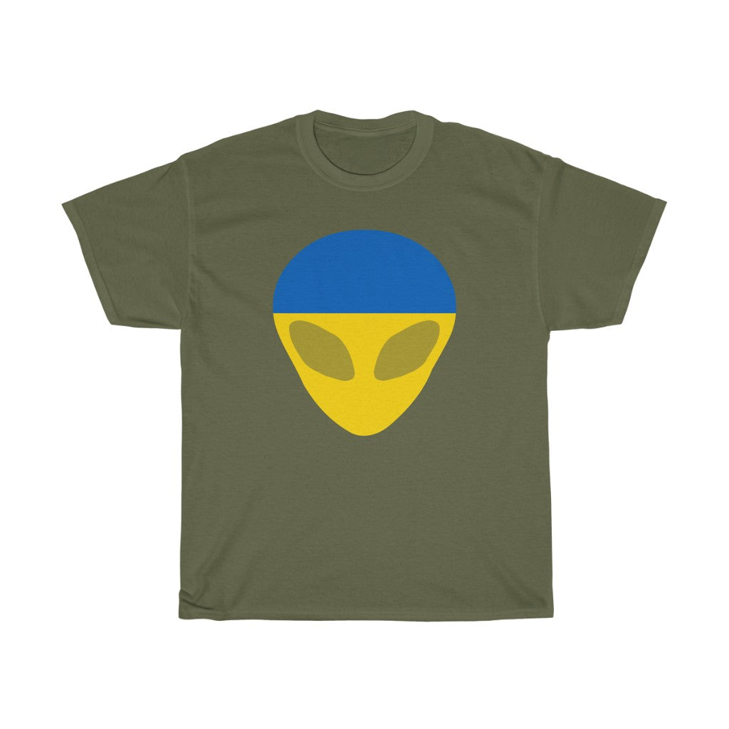 Ukraine Alien Flag Standard Tee - Unisex