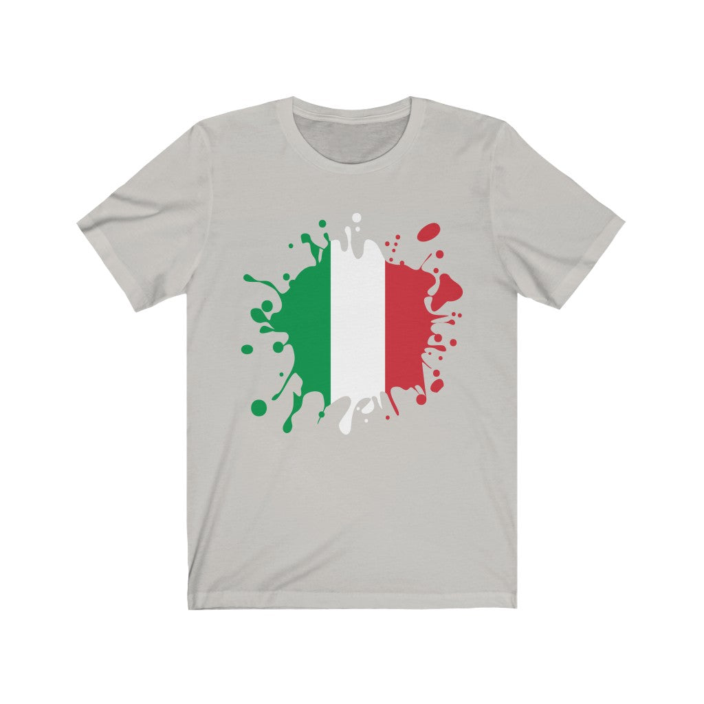 Italy Splat Flag Premium Tee - Unisex