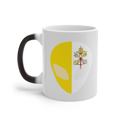 Holy See Alien Color Changing Mug
