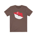 Singapore Lips Flag Premium Tee - Unisex