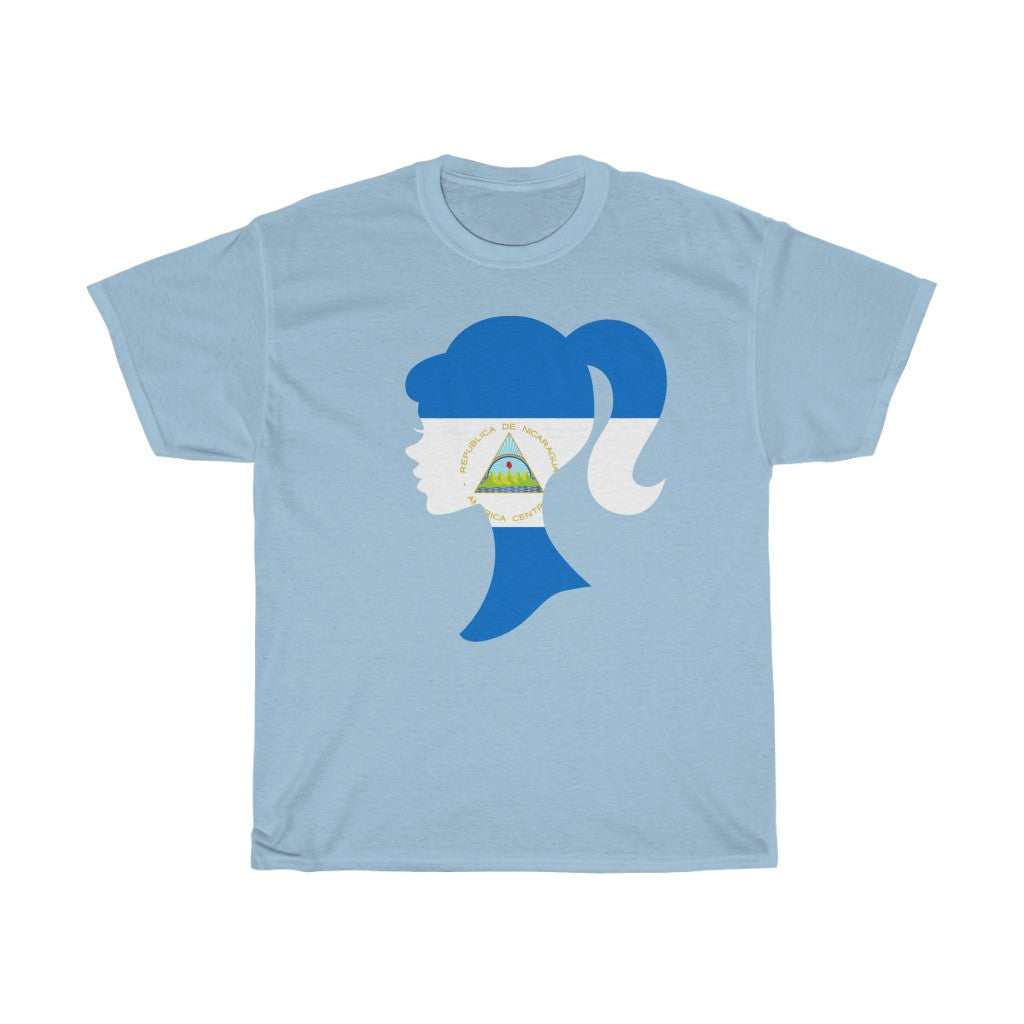 Nicaragua Girl Flag Standard Tee - Unisex
