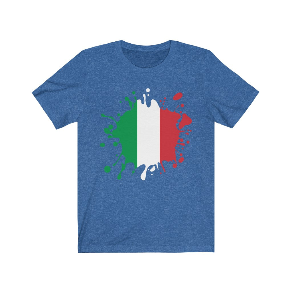 Italy Splat Flag Premium Tee - Unisex