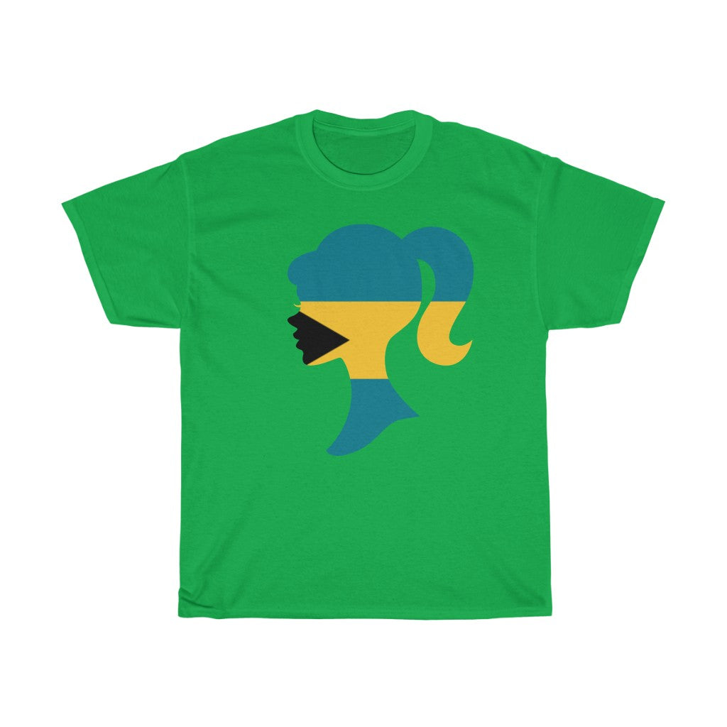 Bahamas Girl Flag Standard Tee - Unisex