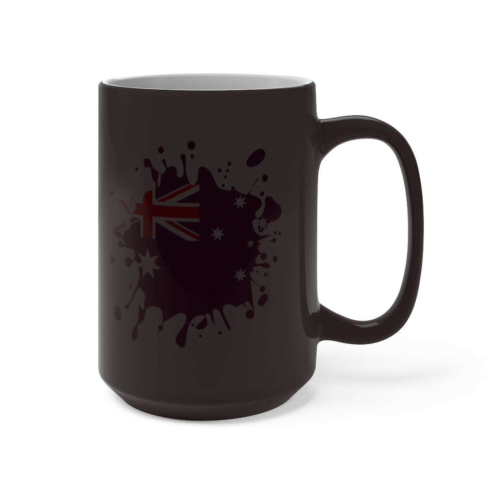 Australia Splat Color Changing Mug