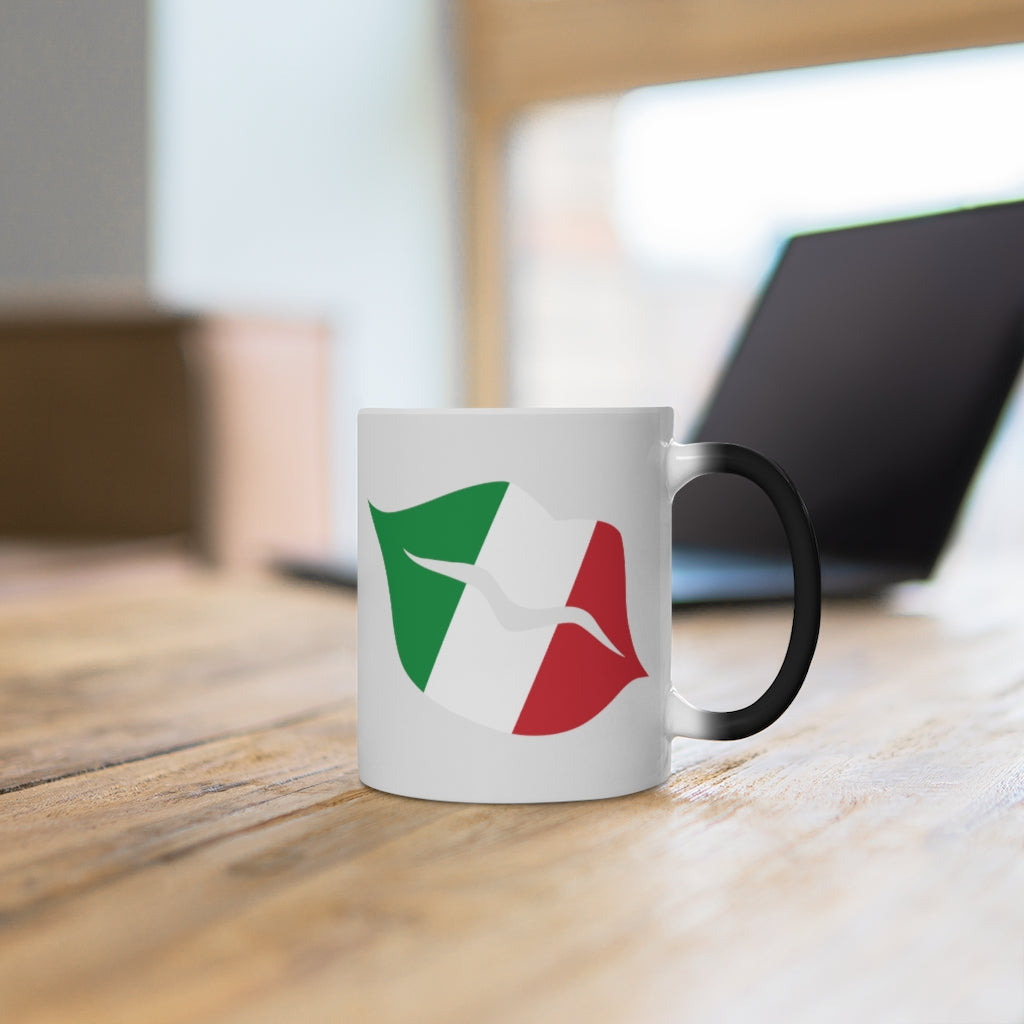 Italy Lips Color Changing Mug
