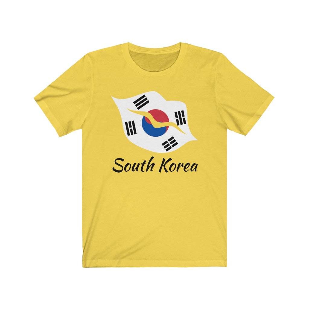 South Korea Lips Flag Premium Tee 1 - Unisex