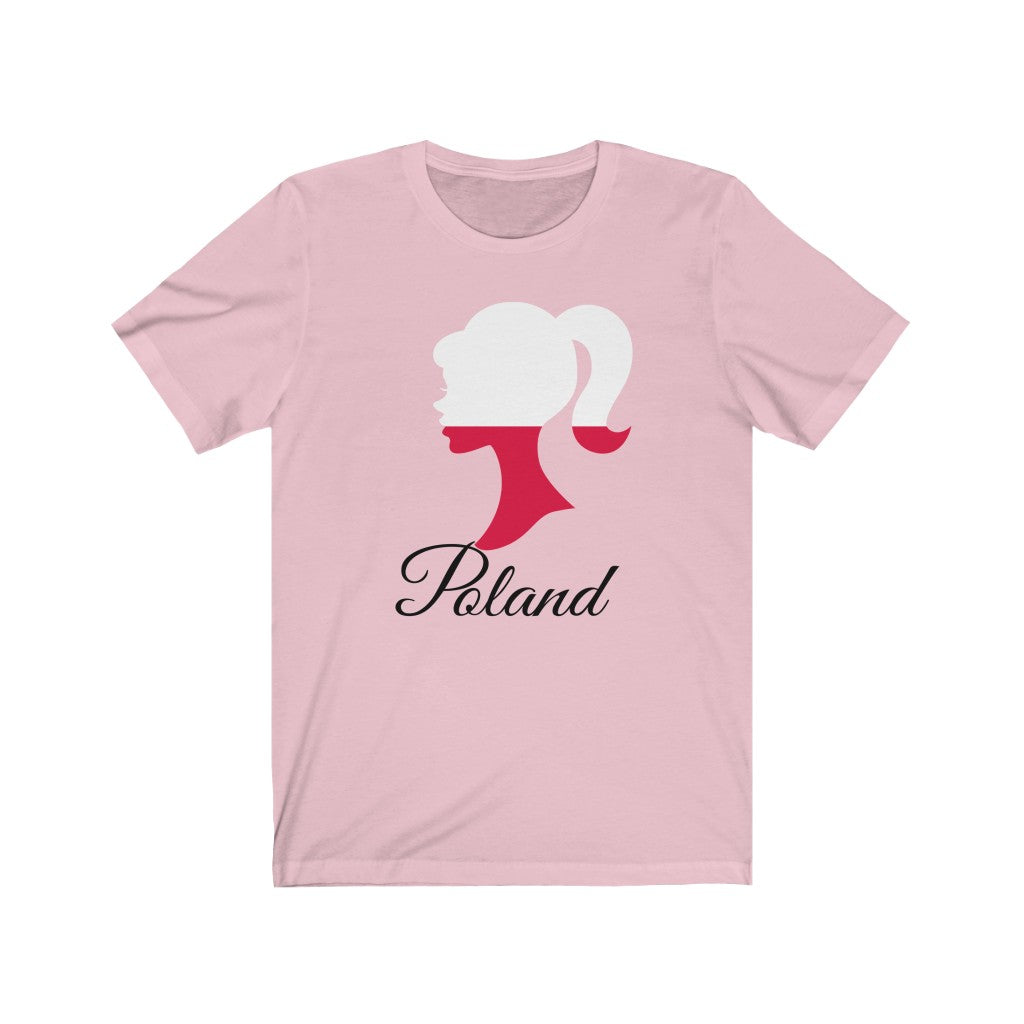 Poland Girl Flag Premium Tee 1 - Unisex
