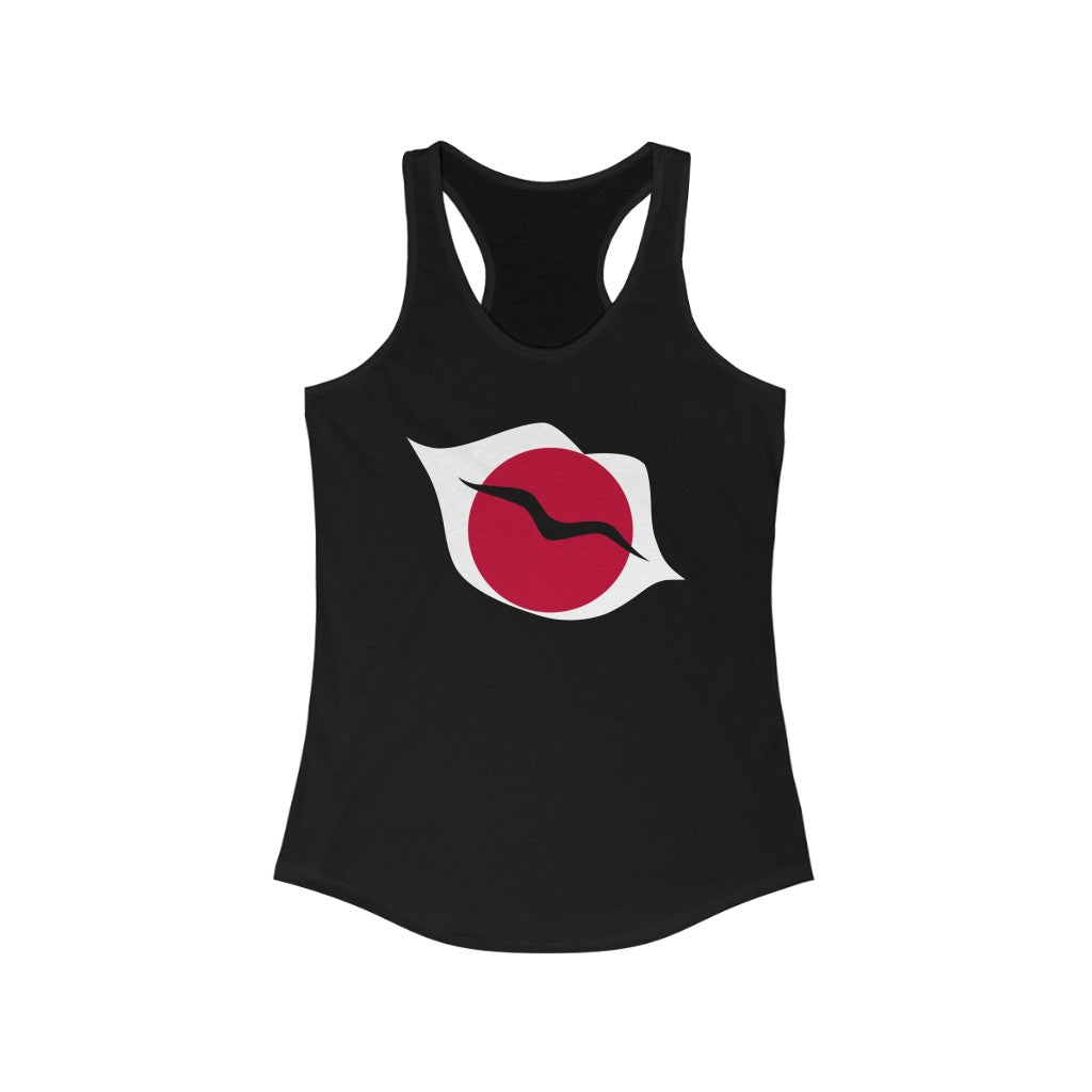 Japan Lips Flag Tank - Women