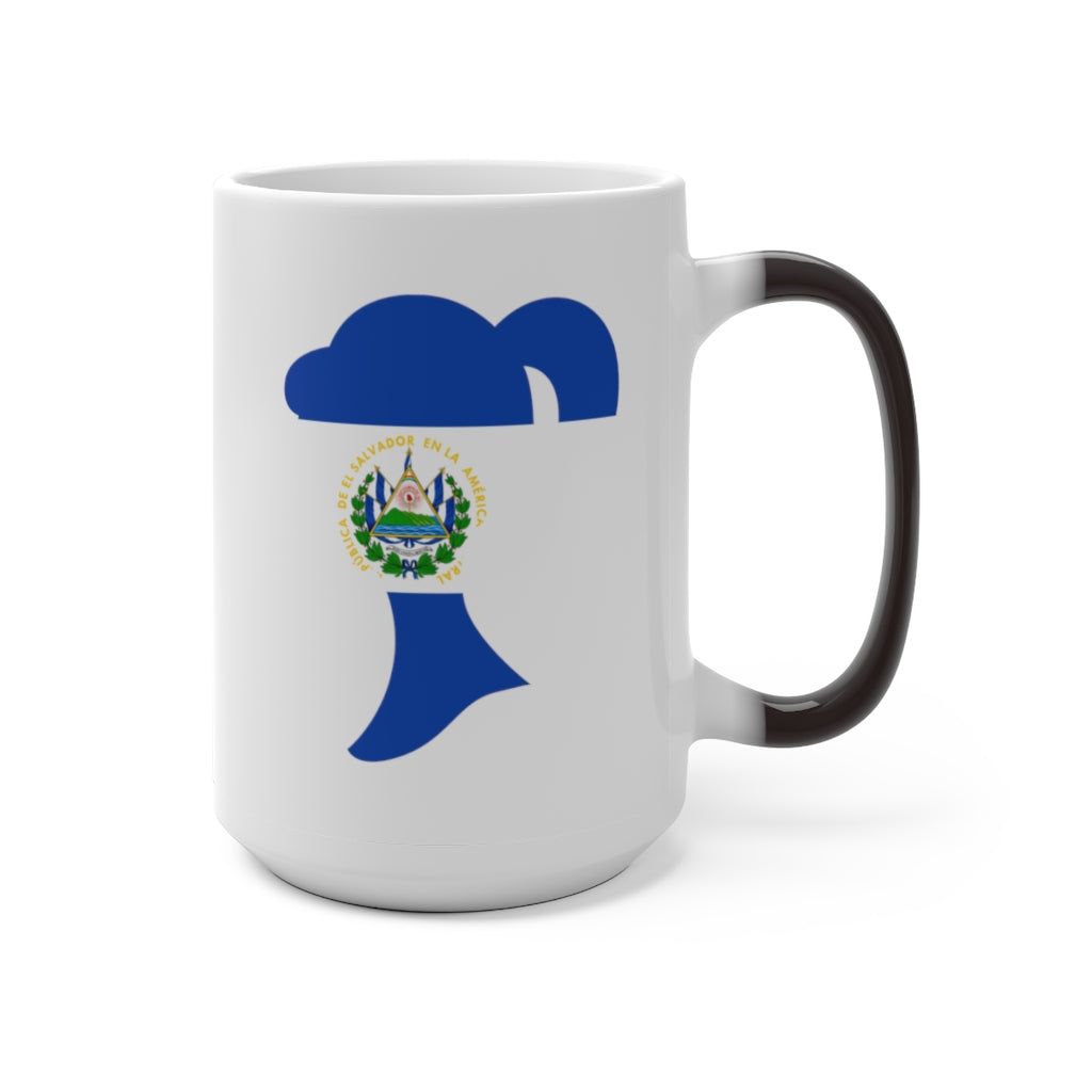 El Salvador Girl Color Changing Mug