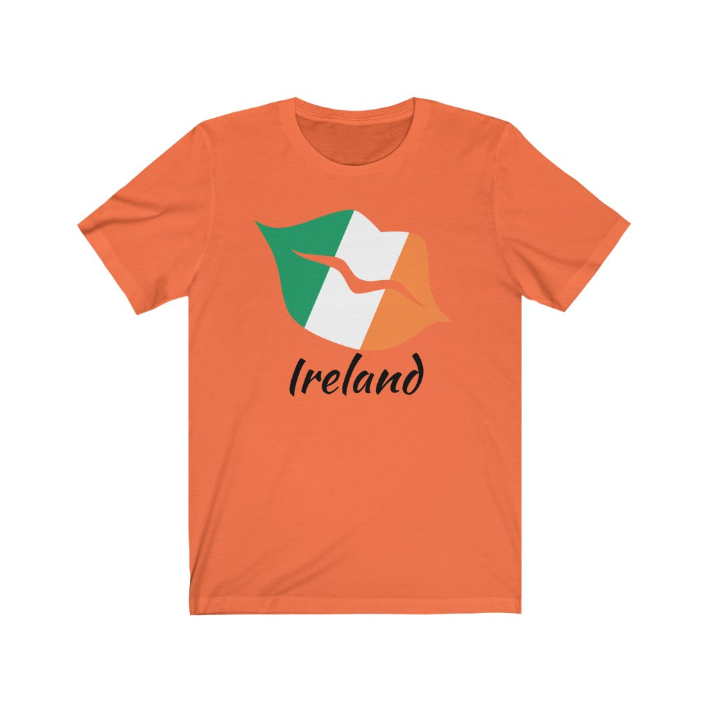 Ireland Lips Flag Premium Tee 1 - Unisex