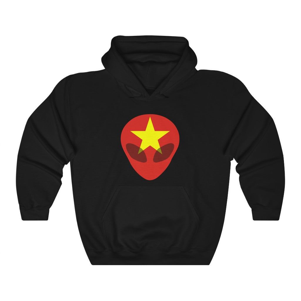 Vietnam Alien Flag Hoodie Sweatshirt - Unisex