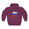Russia Splat Flag Hoodie Sweatshirt - Unisex