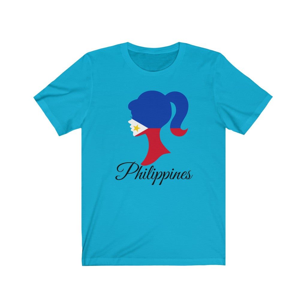 Philippines Girl Flag Premium Tee 1 - Unisex