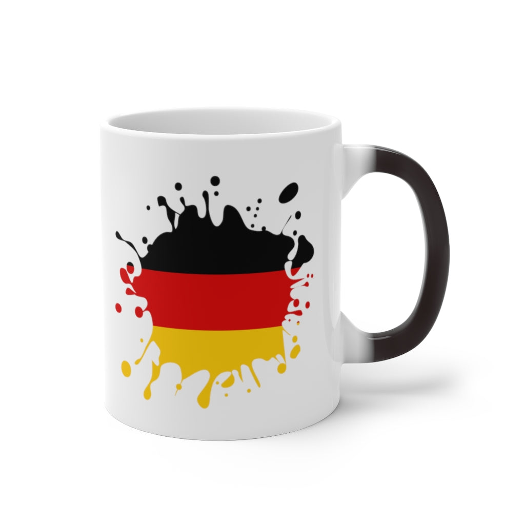 Germany Splat Color Changing Mug