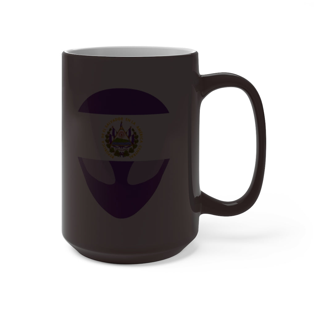 El Salvador Republic Alien Color Changing Mug