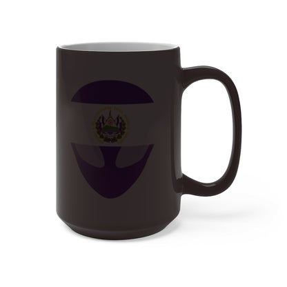 El Salvador Republic Alien Color Changing Mug