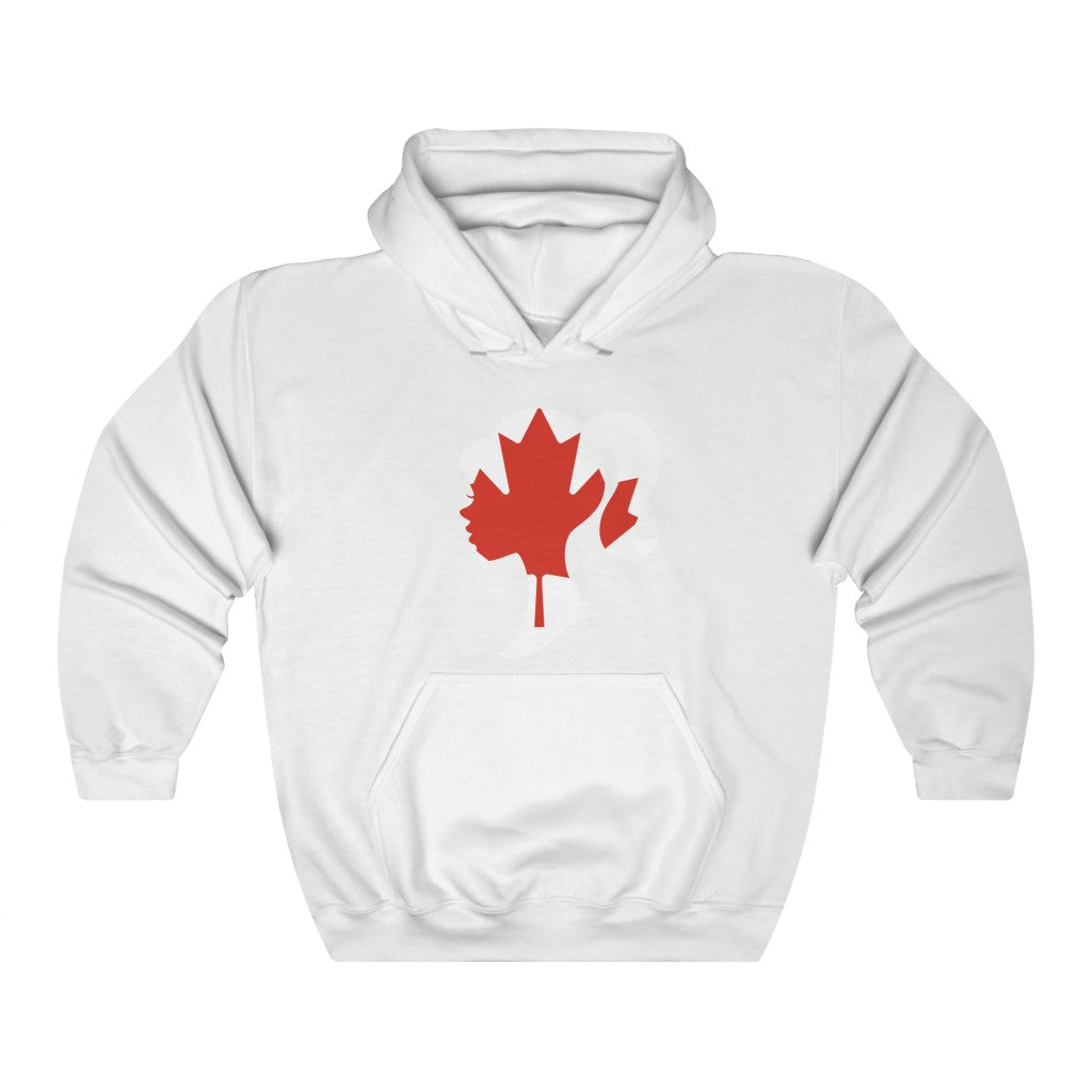 Canada Girl Flag Hoodie Sweatshirt - Unisex
