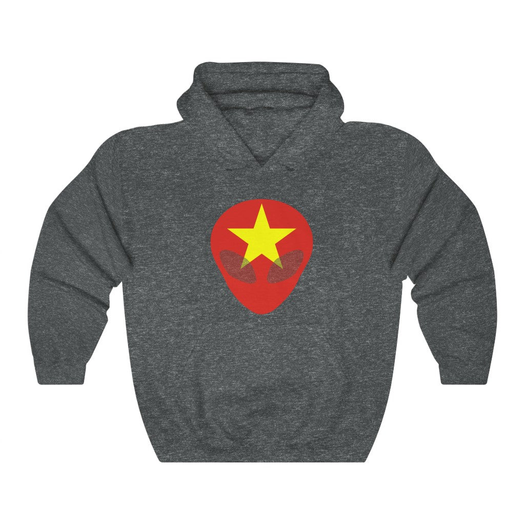 Vietnam Alien Flag Hoodie Sweatshirt - Unisex
