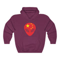 China Alien Flag Hoodie Sweatshirt - Unisex