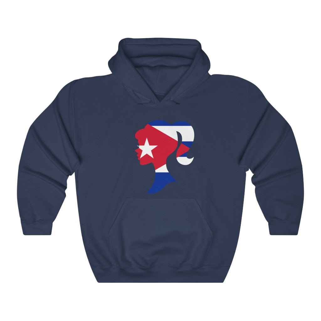 Cuba Girl Flag Hoodie Sweatshirt - Unisex