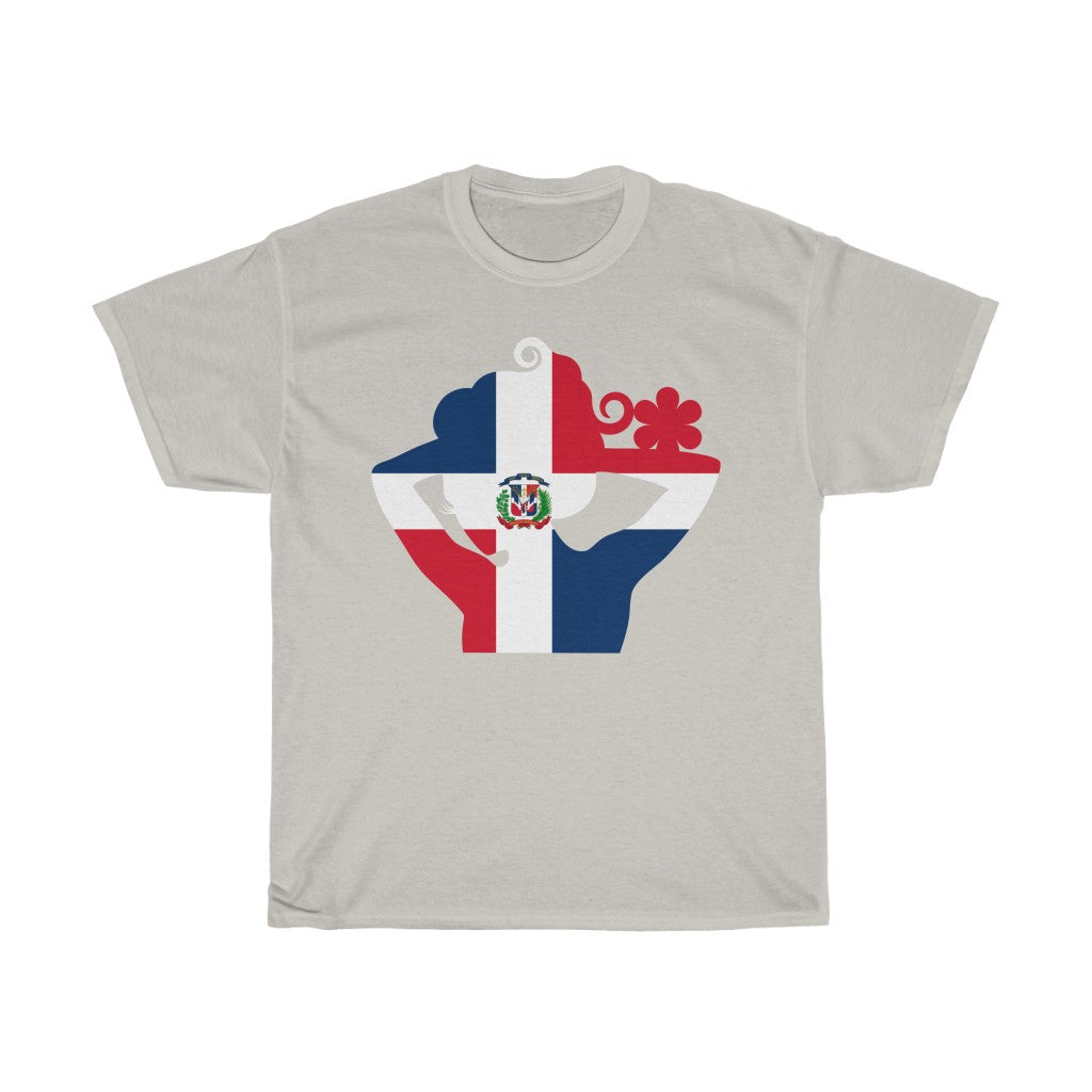 Dominican Republic Lady Flag Standard Tee - Unisex