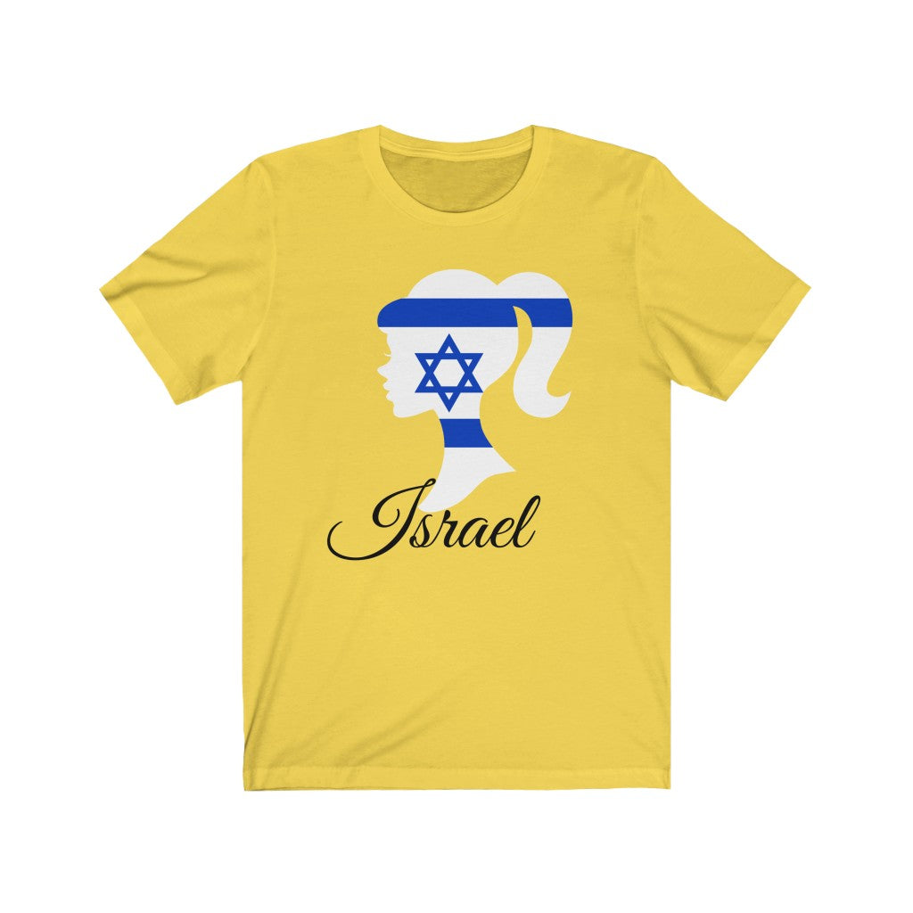Israel Girl Flag Premium Tee 1 - Unisex