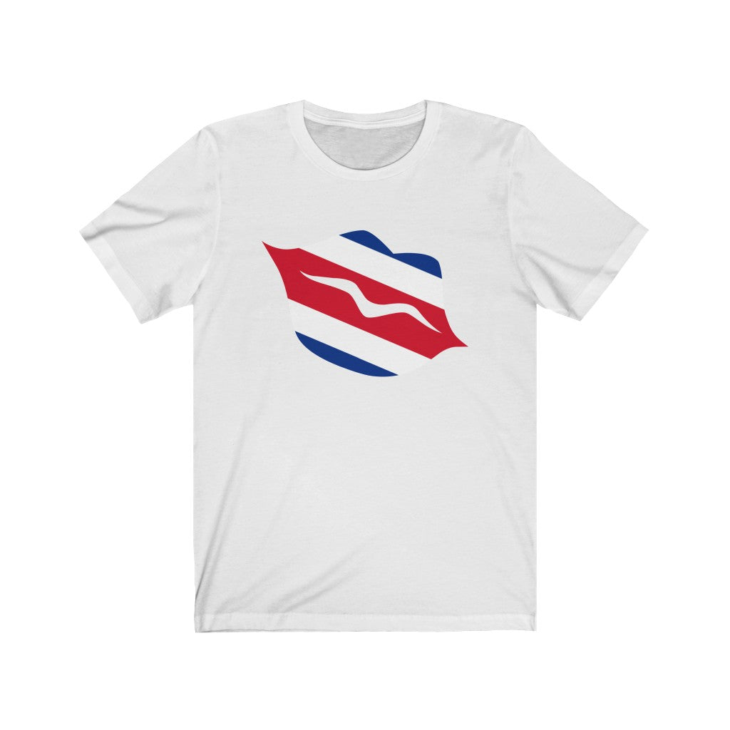 Costa Rica Lips Flag Premium Tee - Unisex