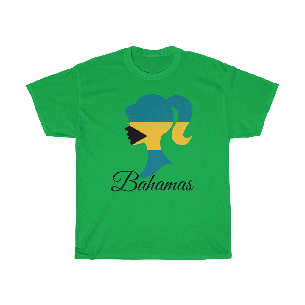 Bahamas Girl Flag Standard Tee 1 - Unisex