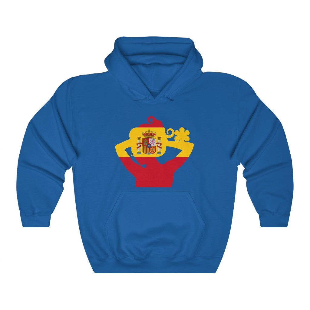 Spain Lady Flag Hoodie Sweatshirt - Unisex