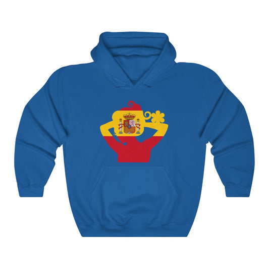Spain Lady Flag Hoodie Sweatshirt - Unisex