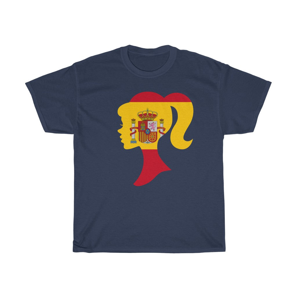 Spain Girl Flag Standard Tee - Unisex