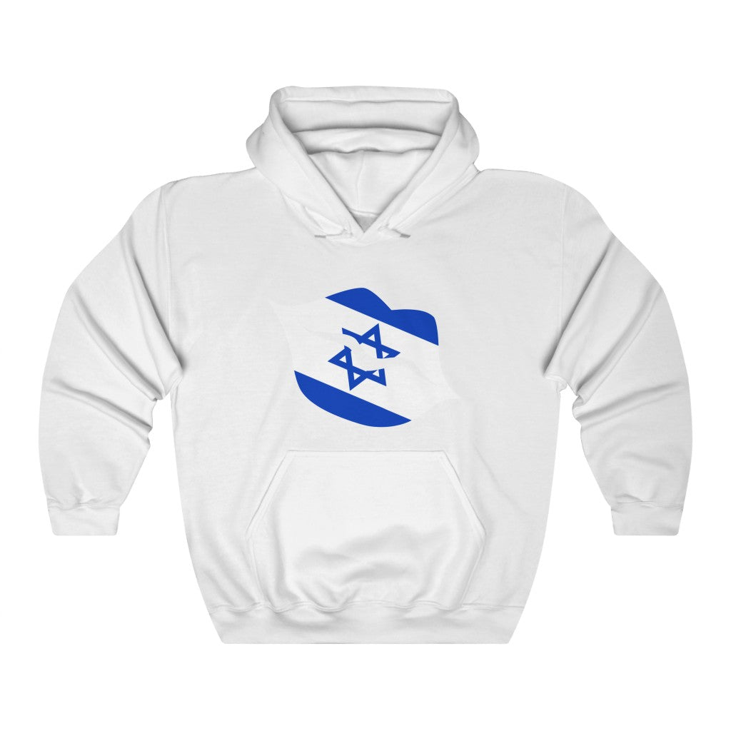 Israel Lips Flag Hoodie Sweatshirt - Unisex