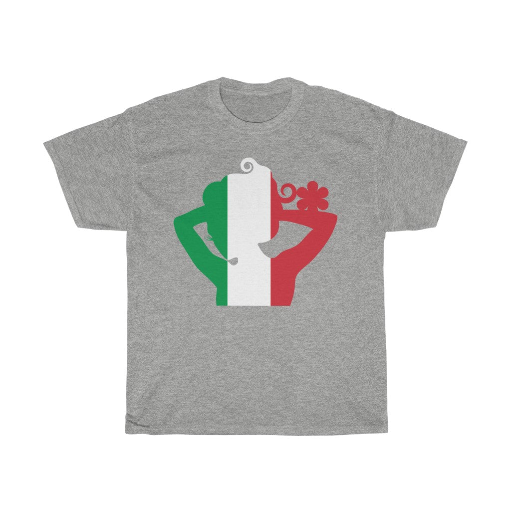 Italy Lady Flag Standard Tee - Unisex