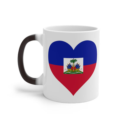 Haiti Heart Color Changing Mug