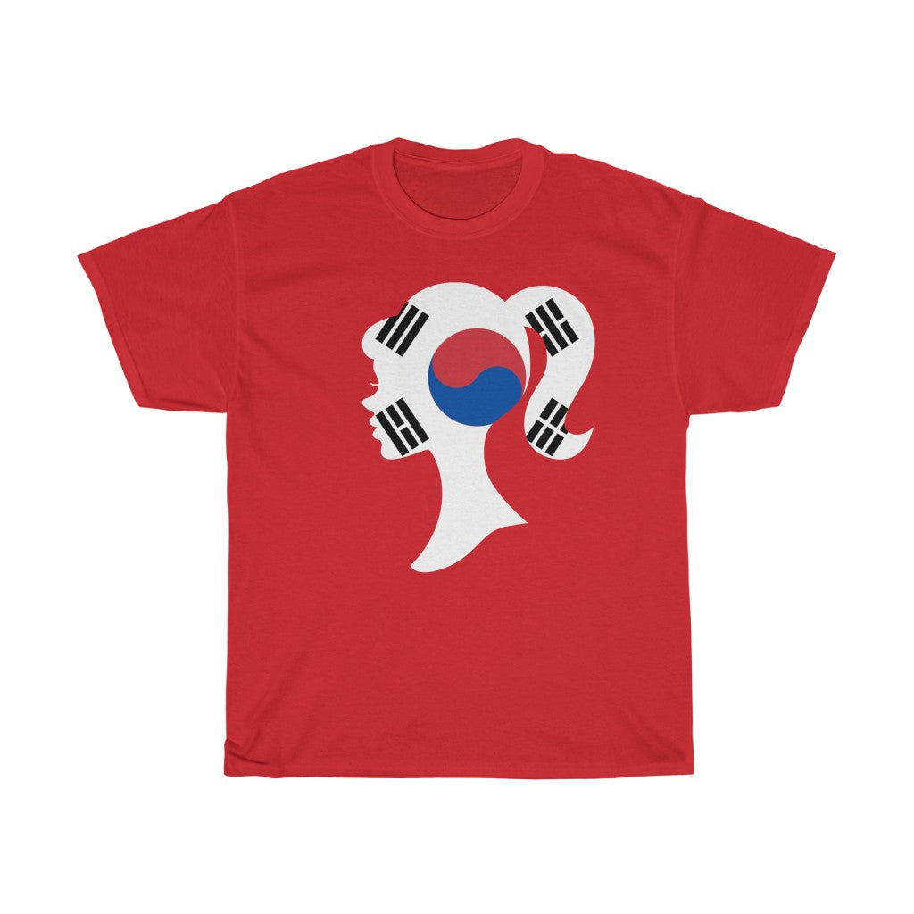 South Korea Girl Flag Standard Tee - Unisex
