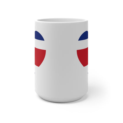 Costa Rica Heart Color Changing Mug